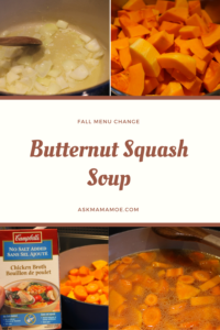 As the seasons change, it’s great to indulge in warm, hearty soups – they’re even better when they’re homemade! This recipe is our family’s best butternut squash soup and very simple to whip-up.