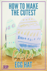 Looking for a fun and easy Easter DIY to make with your kiddos? My Easter Hat is simple but SO adorable!