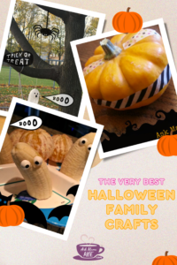 Today, I’m rounding up some fantastic Halloween Family Crafts to help get you in the Halloween spirit! October 31st is just not about the candy… it’s about how you enjoy the festivities!