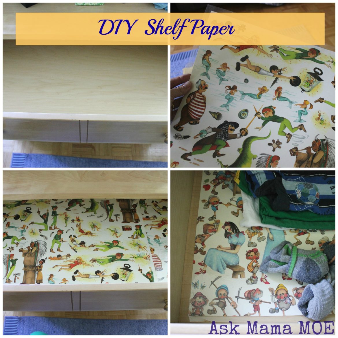 DIY Shelf Paper Ask Mama MOE
