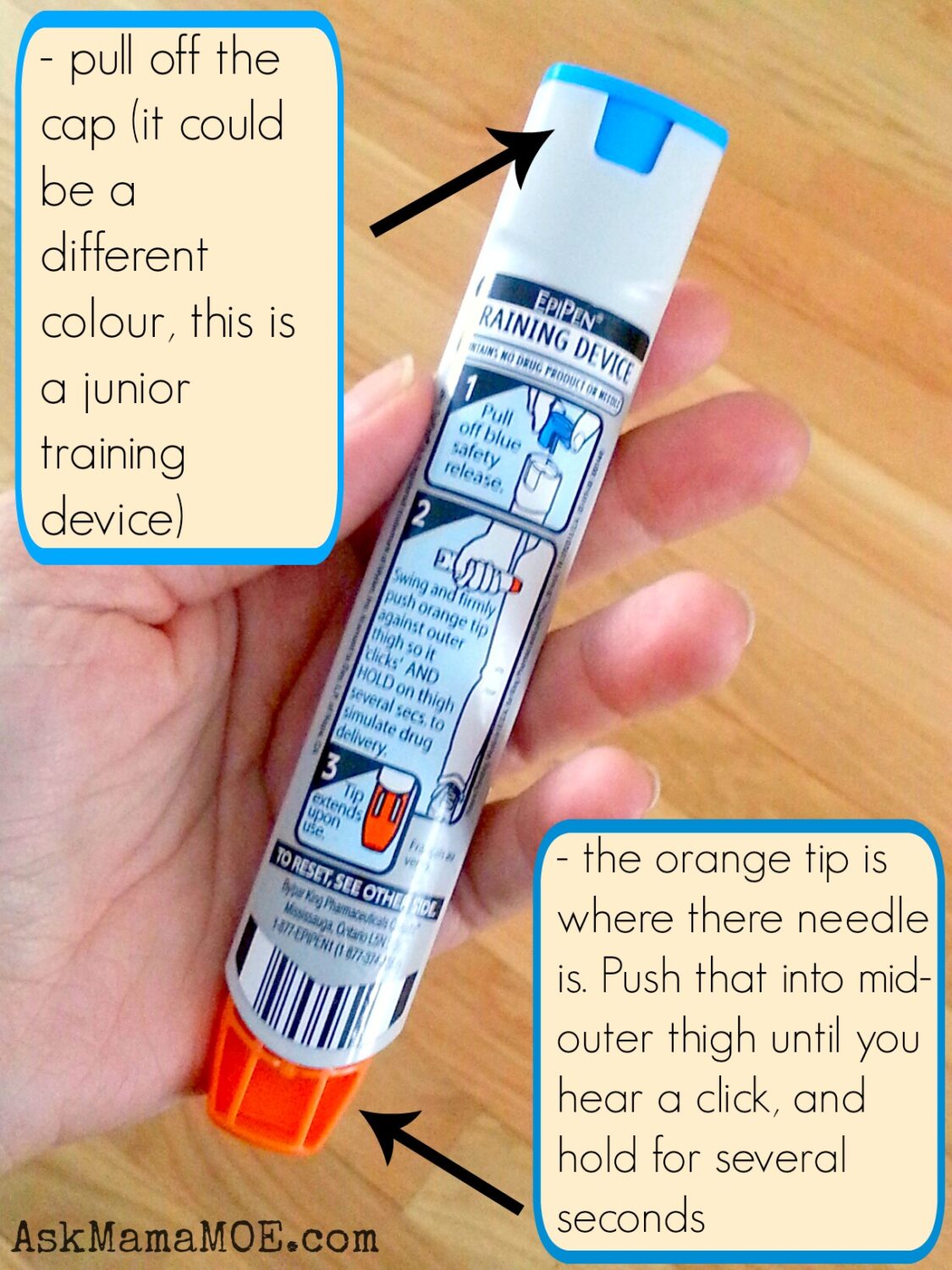 How To Use An EpiPen Ask Mama MOE