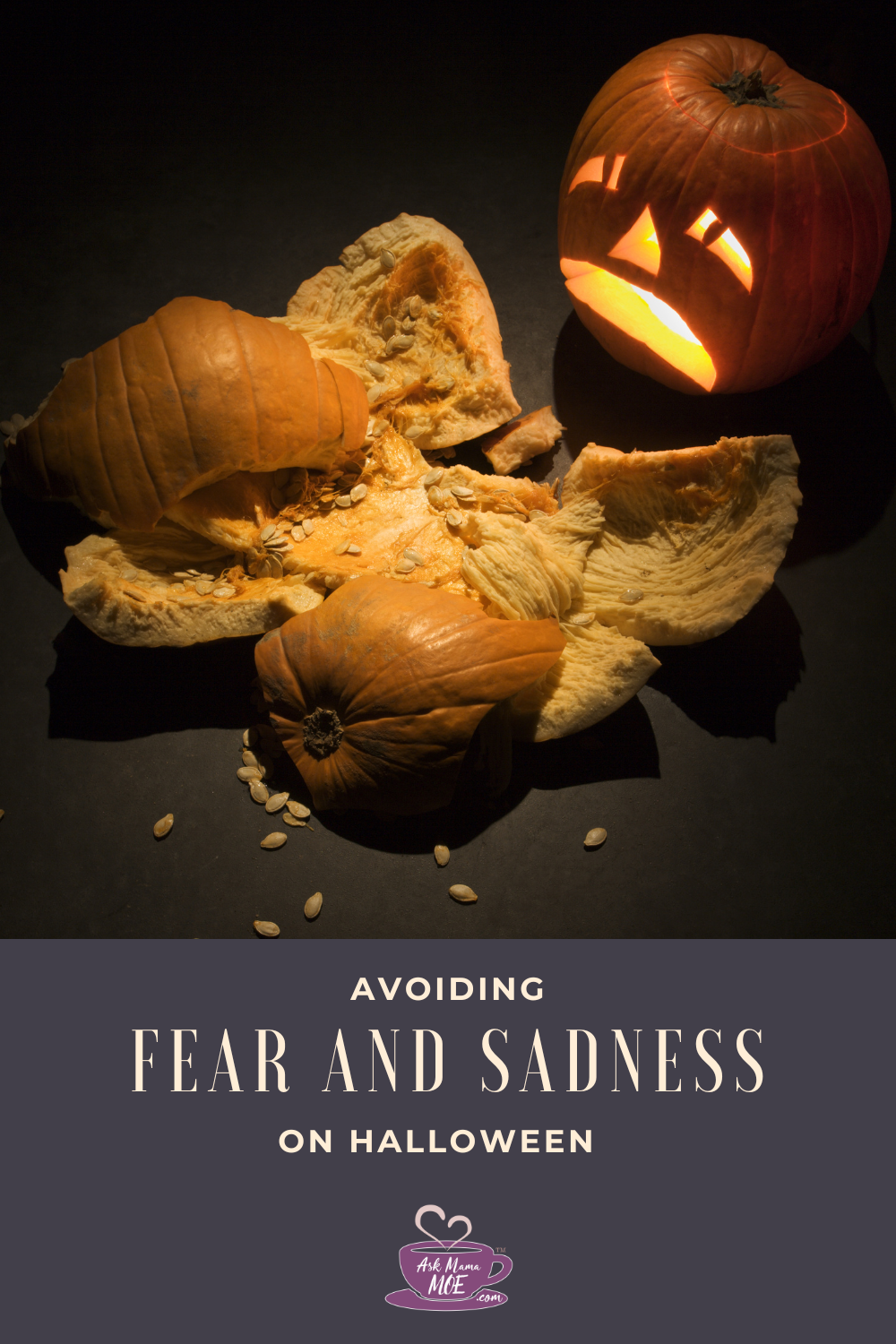 How to avoid fear and sadness on Halloween: this day of t he year can bring on a lot of emotions for all sorts of people. Here are a few of my tips to keep it light-hearted and fun
