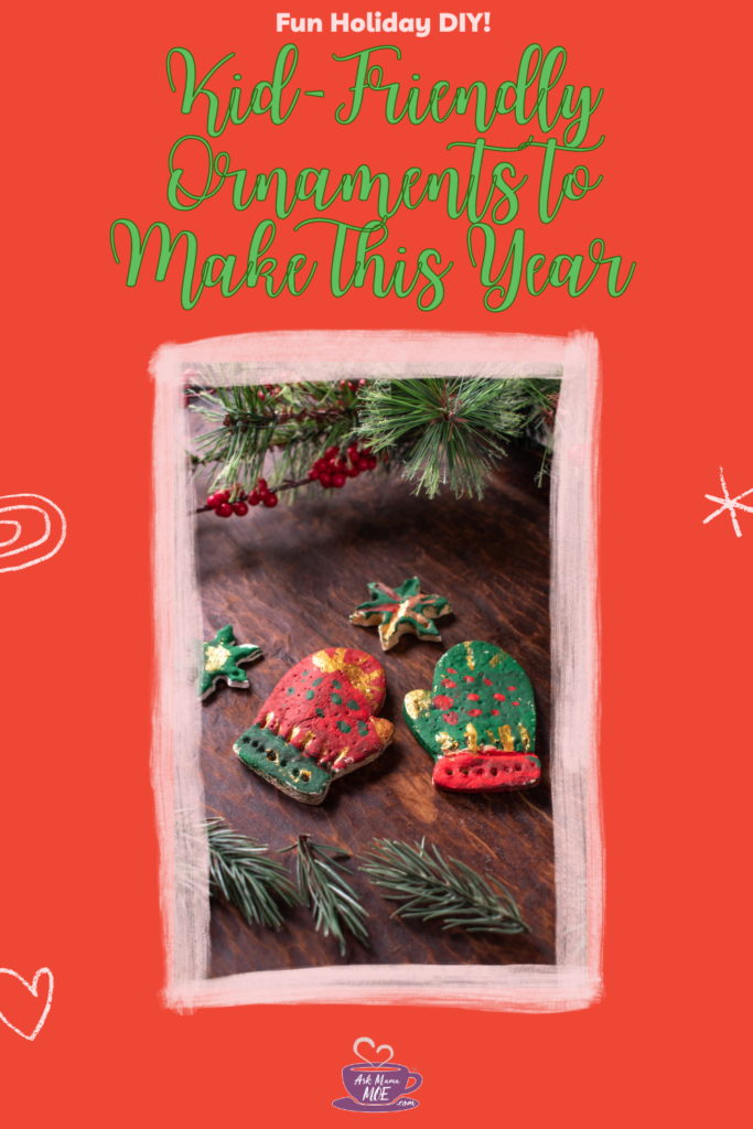 The best part about the holiday season is being able to spend time with family. Why not try some DIYs with your little ones? Here are some kid-friendly Christmas ornaments to make with your kids this year!